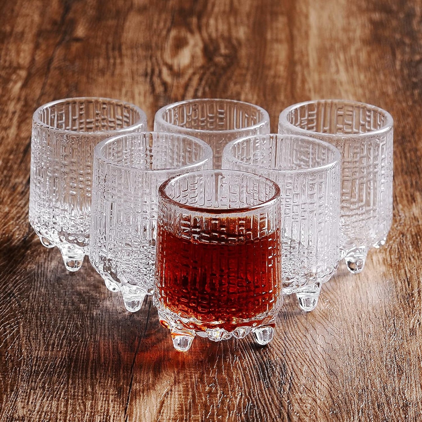 Shot Glasses, 2Oz Mini Shot Glass Set of 6/Cordial Glasses/Glasses Snifters/Cute Shot Glasses/Clear Shot Glasses/Sherry Glasses/Tasting Glasses/Heavy Base Shot Glasses/Tripod Glasses